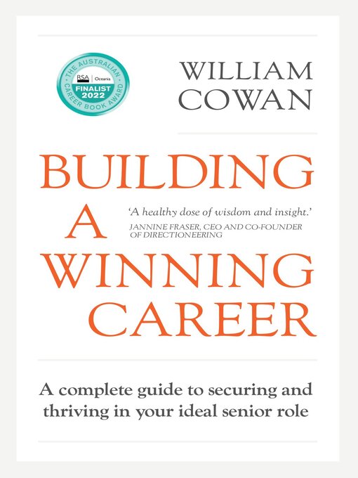 Title details for Building a Winning Career by William Cowan - Available